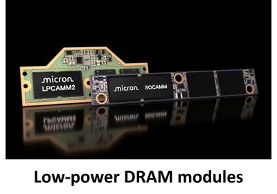 Low-power DRAM modules