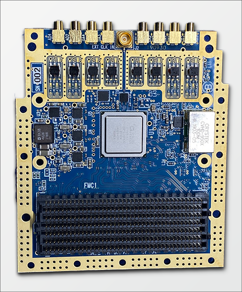 "GRF-AD9081-FMC/GRF-AD9082-FMC Front Surface"