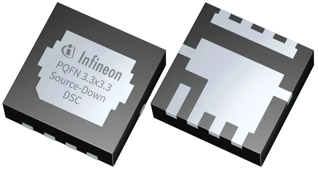 图1 Infineon PQFN 3.3 x 3.3 Source-Down DSC